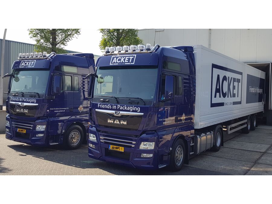 Vrachtwagen Acket